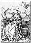 Madonna on the Turf Bench by Martin Schongauer